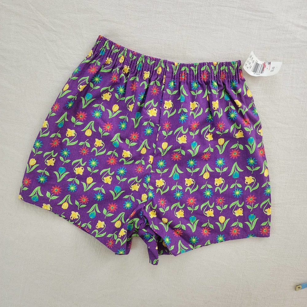 Vintage Deadstock Floral Shorts kids 10-12